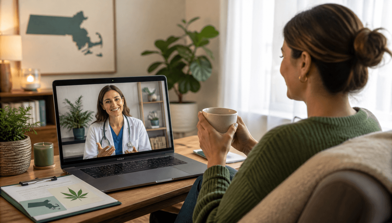 Medical Marijuana Doctor Affordable Telehealth Massachusetts: Easy Card Access